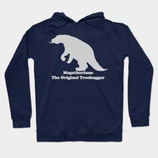 Back Design-- Megatherium: The Original Treehugger (Light) Hoodie